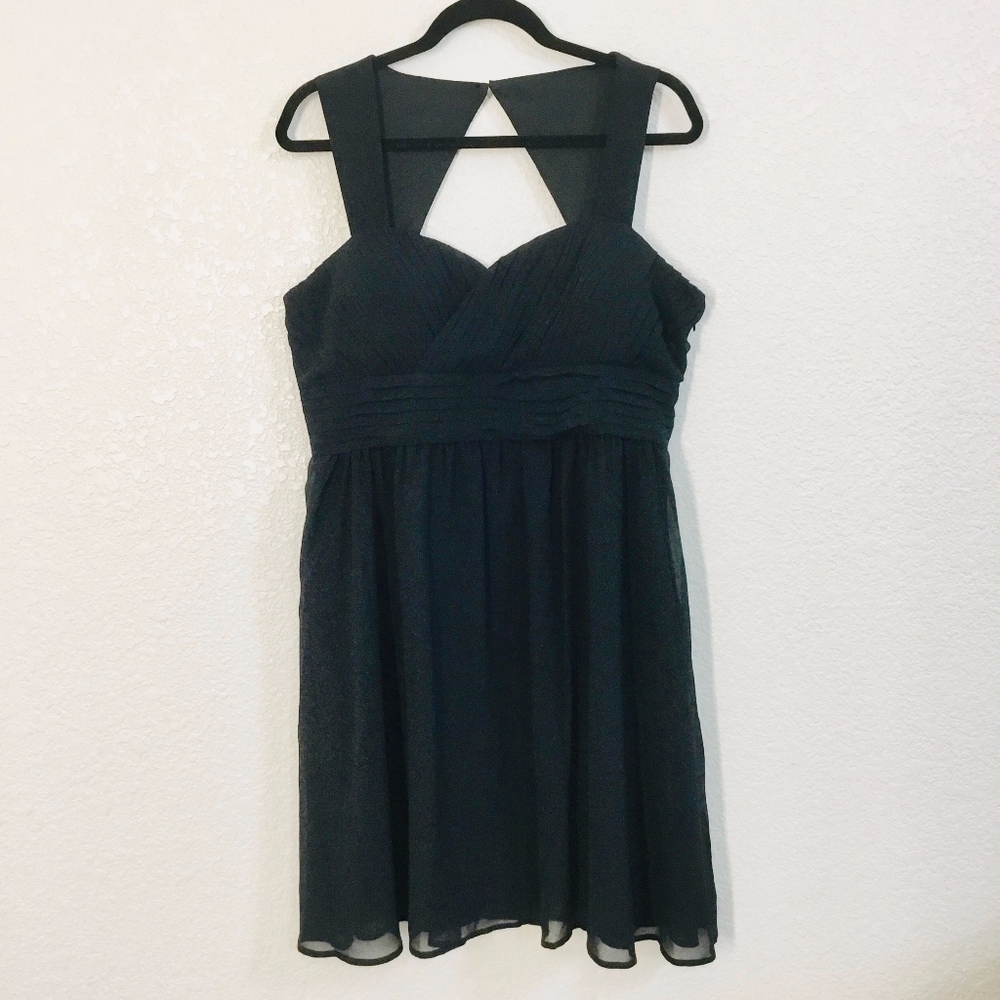 Mod Cloth XL black dress NWT